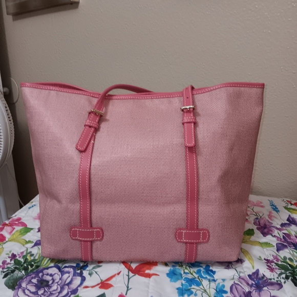 Dooney bourke tote pink - Picture 2 of 12